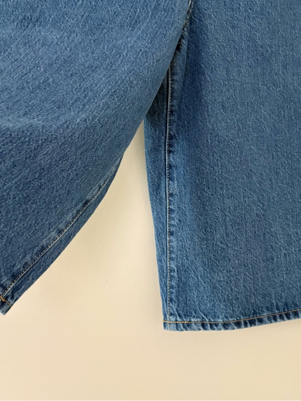 Universal Thread high-rise wide-leg denim culotte Long shorts Size 6 - Picture 4 of 12